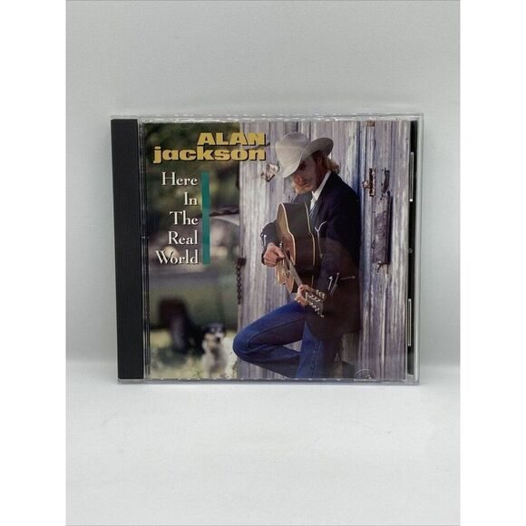 Here in the Real World by Alan Jackson‎ (CD, Feb-1990, Arista) - Picture 1 of 2